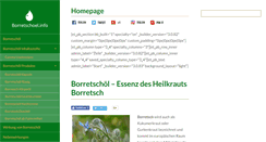 Desktop Screenshot of borretschoel.info